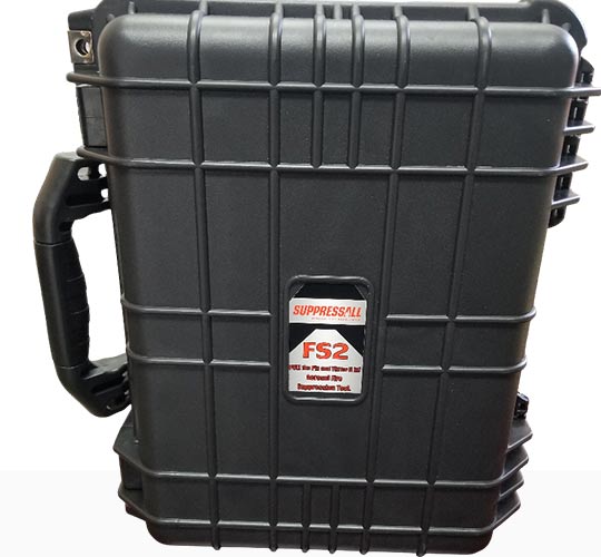 SuppressAll FS2 Hardshell Waterproof Case (Black)
