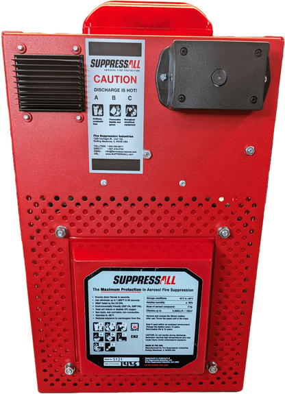 SuppressAll FS8100 Automatic Fire Suppression System