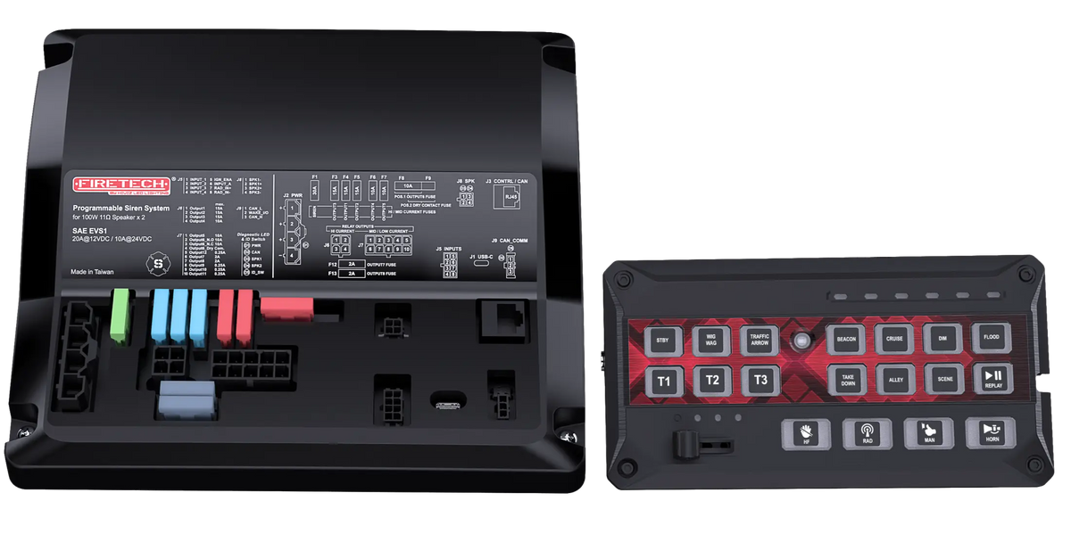 Redline Hot Zone 200W Dual Tone Siren