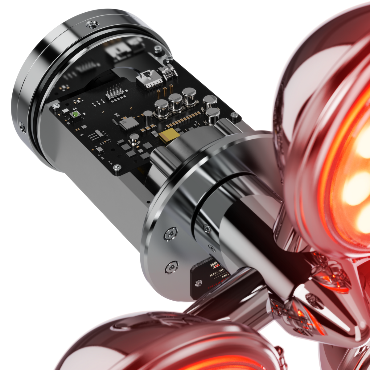 Whirl-E-Bird Surface Mount Rotating Warning Light
