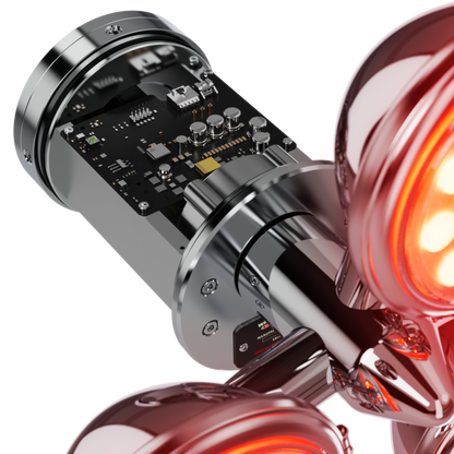 Whirl-E-Bird Surface Mount Rotating Warning Light