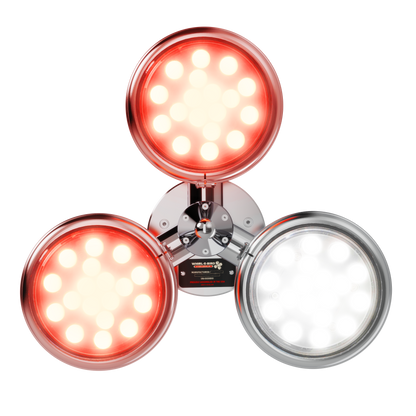 Whirl-E-Bird Surface Mount Rotating Warning Light