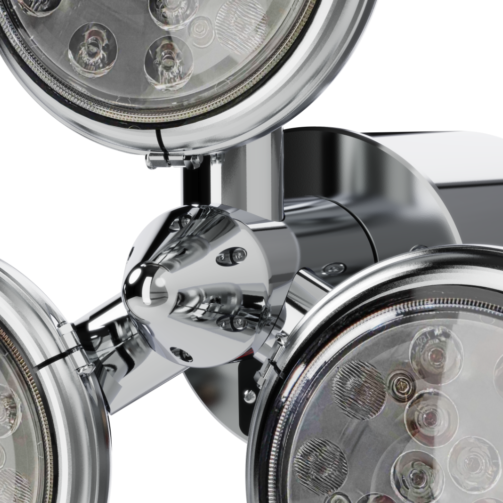 Whirl-E-Bird Surface Mount Rotating Warning Light