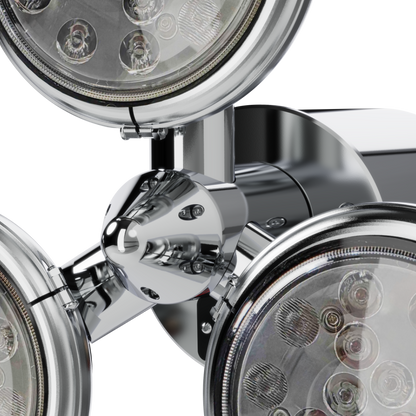Whirl-E-Bird Surface Mount Rotating Warning Light