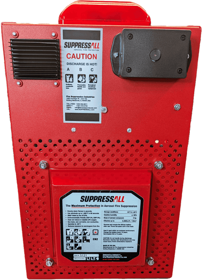 SuppressAll FS8100 Automatic Fire Suppression System