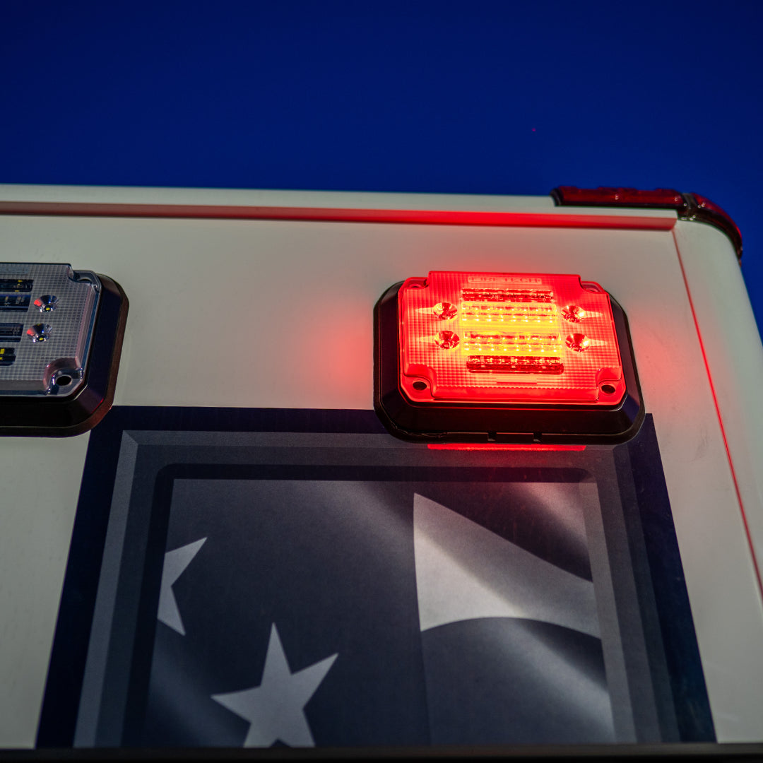 FireTech Guardian Surface Mount Hybrid Warning Light