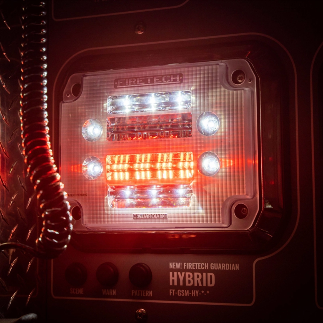 FireTech Guardian Surface Mount Hybrid Warning Light