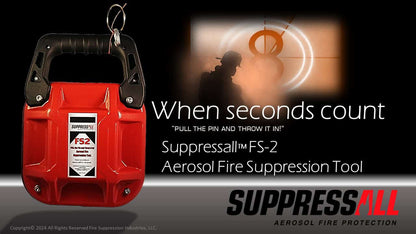 SuppressAll FS2-MAX Portable Aerosol Fire Suppression Tool